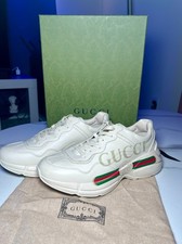 Gucci Rhyton Sneakers Ivory with Gucci Logo Size Men Gucci 8 US 8.5 picture
