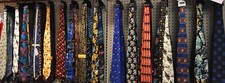 Closeout Wholesale Lot of 100 Assorted New Men's Novelty Neckties Ties.. picture
