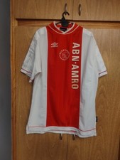 Ajax FC Jersey Soccer Match Worn 23# UMBRO Season 98/99 picture
