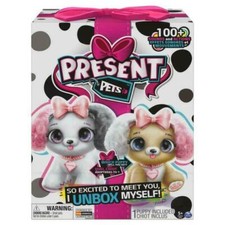 Brand New Spin Master Present Pets Fancy Puppy Interactive Plush Pet Toy picture
