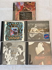 Lot of 5 Santana CD's Milagro Greatest Hits Abraxas Inner Secrets - TESTED picture