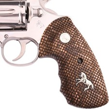 Altamont Colt Python Fingergroove Grips Designed to Drop-in fit on The Colt Pyth picture