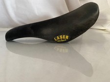 Laser San Marco Suede Leather Saddle Black Original/No Campagnolo Selle Italia picture