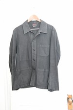 Vetra Moleskine Chore Coat, Size 46. Charcoal. Made in France picture