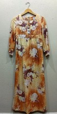 vogue paris original Dress Vintage 60s/70s  Maxi Dress Adult Size 7 picture