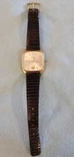 Hamilton Masterpeice Burlington Northern Day Date Tank Styl WristWatch 746003-14 picture