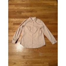 Chico's Light tan/cream Button-Front Shirt picture