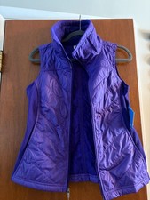 Columbia women's Mix It Around quilted vest, size S/P, purple $20 picture