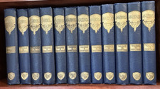 1925 America: Great Crises In Our History Leather Complete 12 Vol. Set Very Good picture