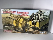 Dragon (6353-03B) 3cm Flak 38/103 Jaboschreck w/Trailer 1:35 Scale Model Kit New picture