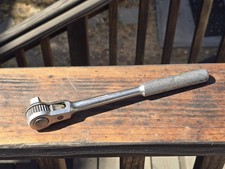 Vintage Thorsen 77  1/2” Drive Ratchet Knurled Handle Open Gear Wrench USA picture
