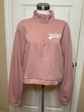 True Religion Purple Quarter Zip Flock Mock Neck Pullover Size L NWT $119 picture