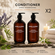 Grown Alchemist: Damask Rose Conditioner 500ml 16.9 fl oz (2 for 1 Bundle) picture
