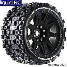 Louise RC LT3354SB Mt-Uphill Speed 1/8 Monster Truck Tires 0 & 1/2 Offset 17mm picture