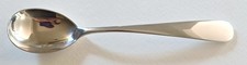 S. Kirk & Son 22g Sterling Silver Sherbet Spoon Old Maryland Plain, 5.25