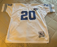 Mitchell and Ness Throwbacks 1994 Size 54 Barry Sanders Detroit Lions picture