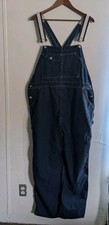 Vintage 1950s 1960s Dubbleware Denim Overalls Union Made Workwear  L/XL  picture