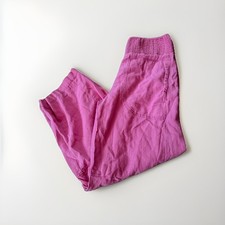 Pilcro by Anthropologie Reese Smocked Pull-On Barrel-Leg Pants Women's XXS Boho picture