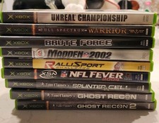 Original Xbox Games Lot Bundle Of Ten (10) Games Complete In Box - Vintage picture