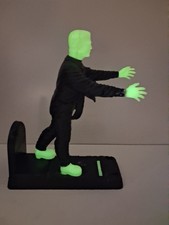Vintage 1961 Aurora FRANKENSTEIN Model Kit Built Painted Glow 1st Issue No... picture