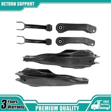 6PCS Rear Upper & Lower Control Arms Lateral Set Fit For Jeep Cherokee 2014-2022 picture