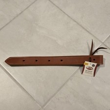 Weaver Leather Off Billet Chestnut Skirting Leather Saddle Horse Strap USA New picture