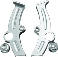 Kuryakyn Boomerang Frame Covers For 00-07 Softail Chrome 7851 picture