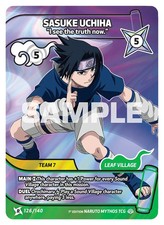 Bandai Naruto TCG Mythos Holo Rare Foils Singles English Set 2 Shinobi Shiren picture