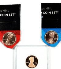 2026 PDS US MINT Set Lincoln PROOF S & UNCIRCULATED P & D Pennies ; All  3 Coins picture
