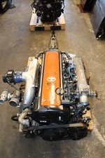 JDM Toyota 1JZGTE VVT-i Turbo 1JZ  front Sump Inline 6 Engine / W58 Transmission picture