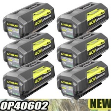 1/2/4PACK For Ryobi 40V Battery High Capacity Li-Lon Battery  OP4050 OP40602 picture