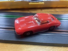 Early TYCO S Speedway Rare Molded Red 1963 Corvette  HO Slot Car Aurora like  picture