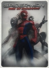 SPIDERMAN WEB OF SHADOWS VIDEO GAME PRE RELEASE GAME STOP LENTICULAR PROMO CARD picture