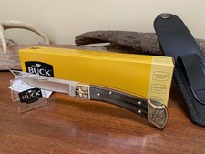 Buck Knife 110 - (2019) WW11 Air Campaign Engraved W/Box, Sheath & Papers *NIB* picture