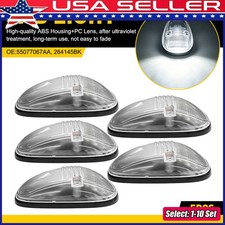 1-10xClear Len White Full LED Cab Roof Light Kit For Dodge Ram 2500 3500 1999-02 picture