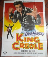 Afiche de cine original  KING CREOLE - 1958 picture