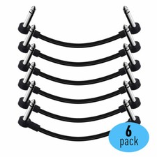 SONICAKE 15cm Patch Cable for Electric Guitar Effects pedal 6 pack picture