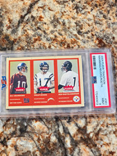 2004 Fleer Tradition Manning/Rivers/Roethlisberger Rookie PSA 9  picture