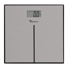 Detecto D133 Deluxe Modern Stainless Steel Body Weight Bathroom Scale, Digital L picture