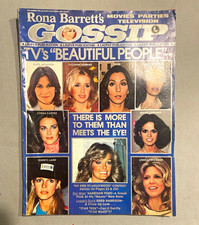 Rona Barrett's Gossip magazine November 1977 TV's Beautiful People picture
