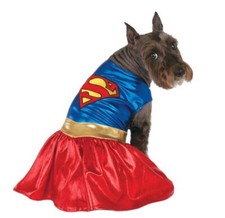 Rubies Classic DC Comic Supergirl Pet Costume DC Comics Dog Cat Super Girl# picture