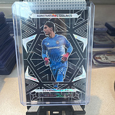 2025-26 Panini Obsidian Soccer - Konstantinos Tzolakis RC 05/11 #133 Olympiacos picture