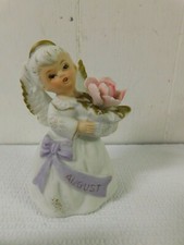 VTG Lefton AUGUST ANGEL with Halo Figurine  picture