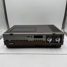 C13 Vintage Sylvania Top Loading VCR VHS Player VC2215BK01 Parts  Needs Belts picture
