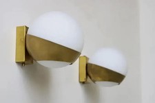 Pair of Beautifully Crafted Italian Sputnik-Style Wall Lamps picture