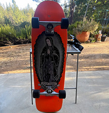 Santa Cruz Jason Jessee Complete Skateboard Orange/Black Wood Deck w/ Graphic picture