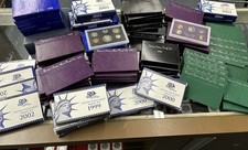 DEALERS LOT Bulk Lot of 20 (1968-2006) U.S. MINT PROOF SETS. Greysheet Deal  picture