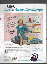 LUX SOAP ADVERTISING color 1950s DIANA LYNN star BEDTIME For BONZO picture