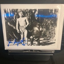 JOHNNY SHEFFIELD in TARZAN AND THE AMAZONS (1945) Hand-signed 10” x 8” portrait picture