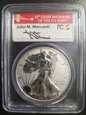 2012-S REVERSE PROOF SILVER EAGLE PCGS PR70 SF MINT SET FIRST STRIKE MERCANTI  picture